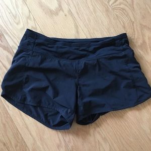 Lululemon Black Running Shorts